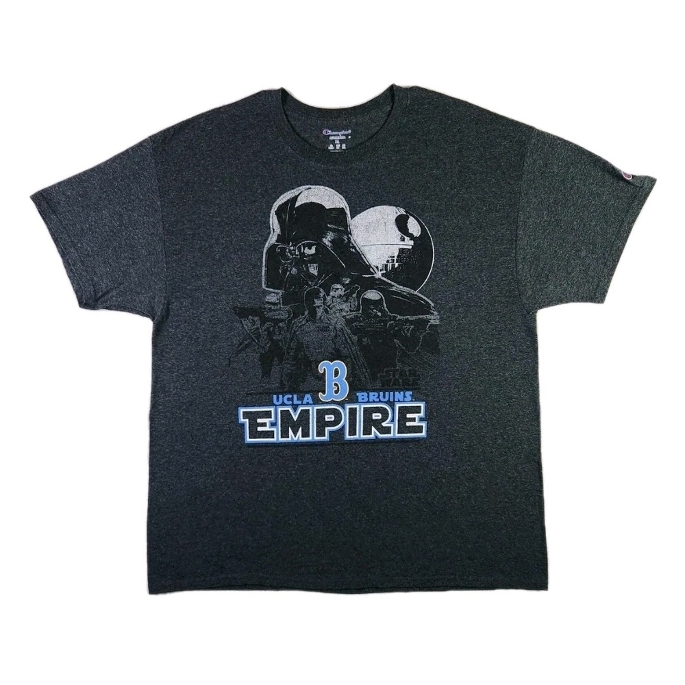 UCLA Bruins Star Wars Shirt XL Y2K Retro Champion NCAA Collegiate Sportswear Tee